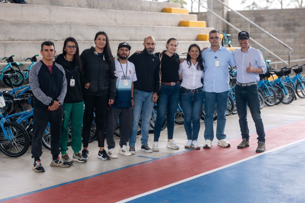 QUEBRADONA SE SUMA AL PROGRAMA EXPLORANDO EN BICI Y FINANCIA EL MANTENIMIENTO DE 145 BICICLETAS DE JERICÓ Y CARAMANTA