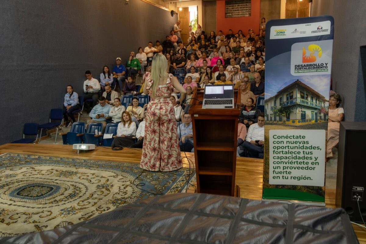 QUEBRADONA Y CÁMARA DE COMERCIO DE MEDELLÍN PARA ANTIOQUIA FORTALECERÁN 150 UNIDADES PRODUCTIVAS DEL SUROESTE